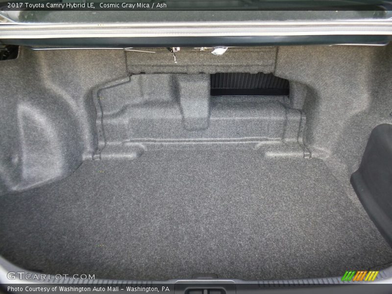  2017 Camry Hybrid LE Trunk