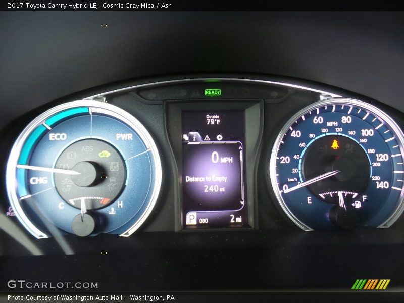  2017 Camry Hybrid LE Hybrid LE Gauges