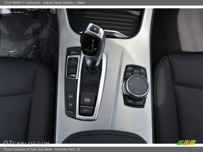 Glacier Silver Metallic / Black 2016 BMW X3 xDrive28i