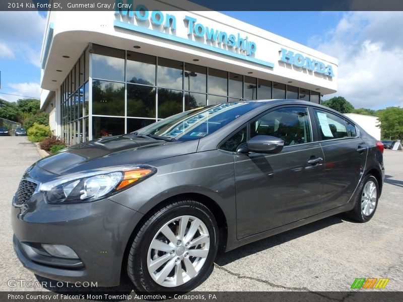 Gunmetal Gray / Gray 2014 Kia Forte EX
