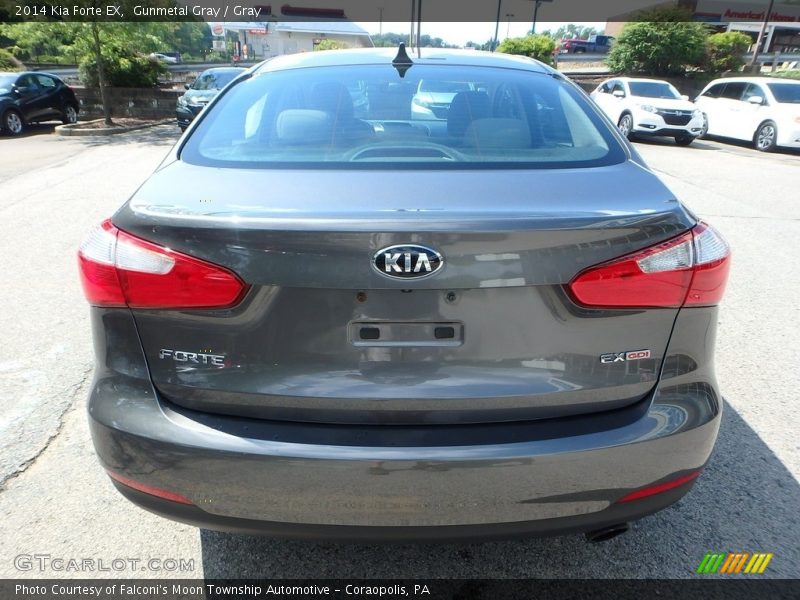 Gunmetal Gray / Gray 2014 Kia Forte EX