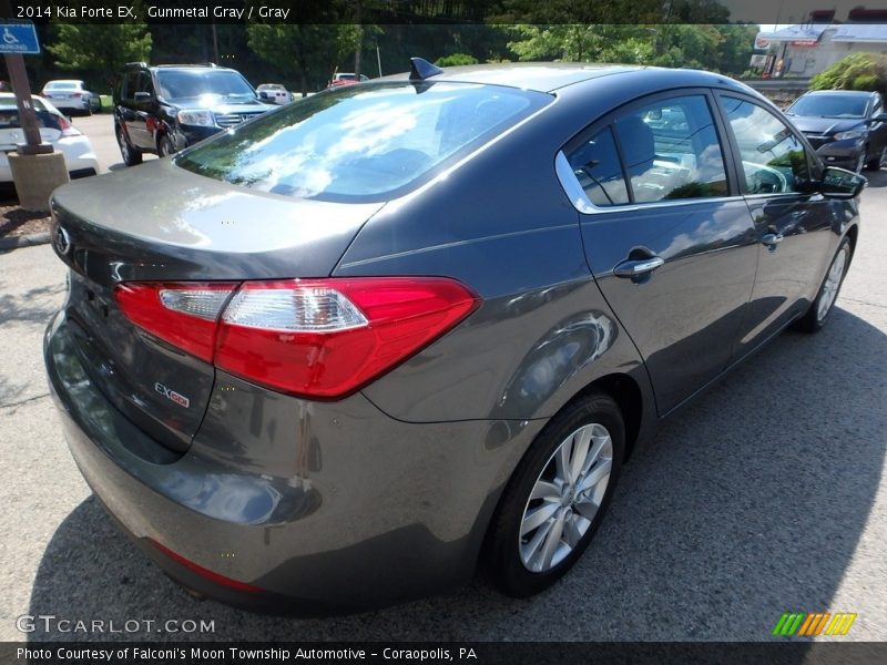 Gunmetal Gray / Gray 2014 Kia Forte EX