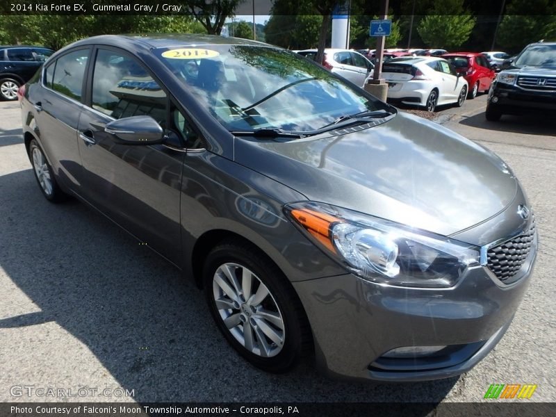 Gunmetal Gray / Gray 2014 Kia Forte EX