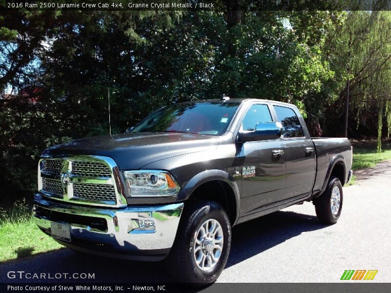 Granite Crystal Metallic / Black 2016 Ram 2500 Laramie Crew Cab 4x4