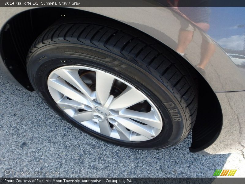 Gunmetal Gray / Gray 2014 Kia Forte EX