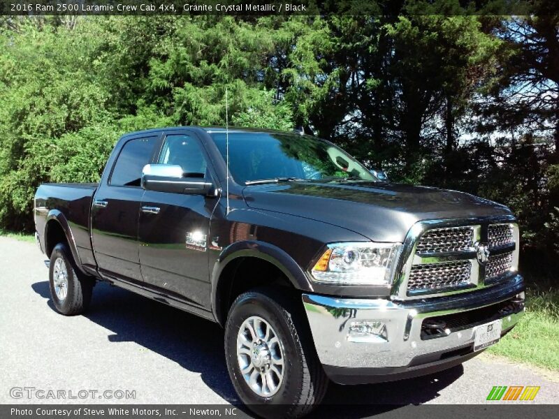 Granite Crystal Metallic / Black 2016 Ram 2500 Laramie Crew Cab 4x4