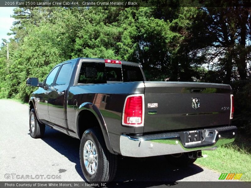 Granite Crystal Metallic / Black 2016 Ram 2500 Laramie Crew Cab 4x4