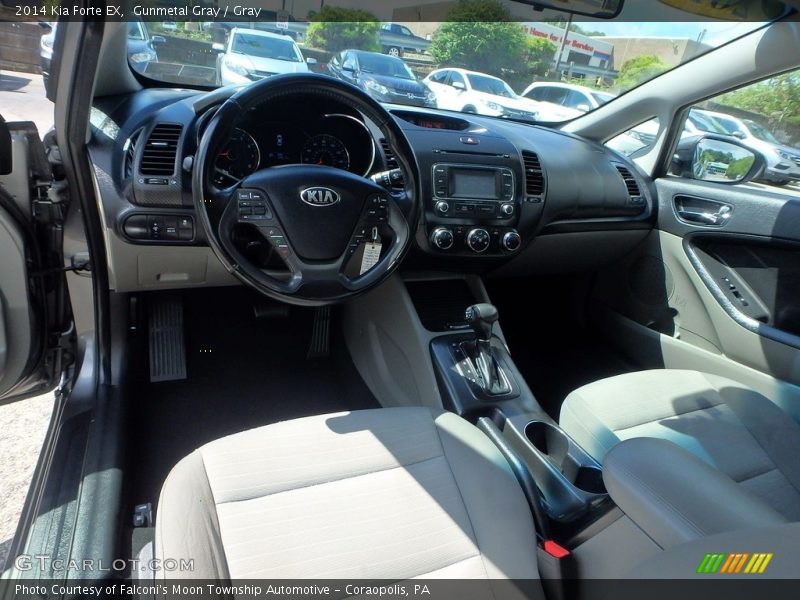 Gunmetal Gray / Gray 2014 Kia Forte EX