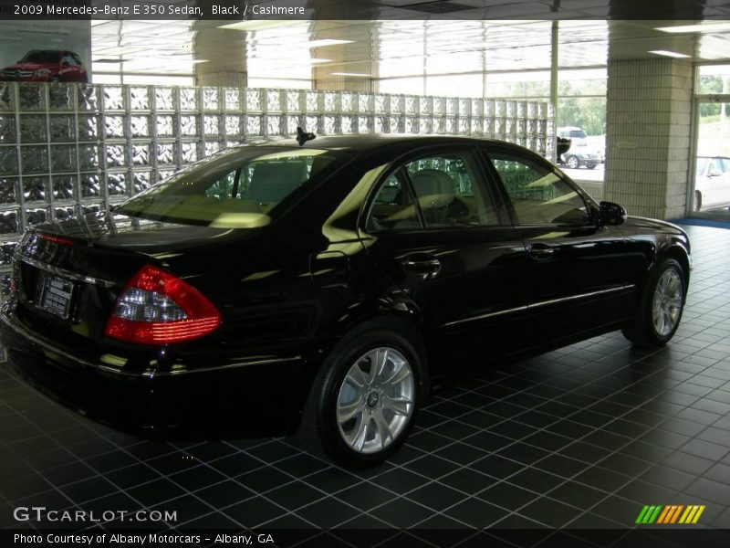 Black / Cashmere 2009 Mercedes-Benz E 350 Sedan
