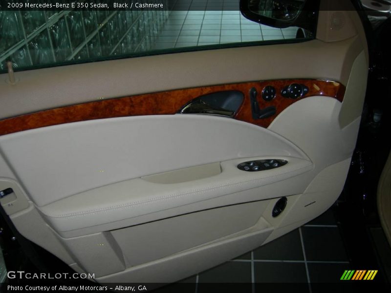 Black / Cashmere 2009 Mercedes-Benz E 350 Sedan
