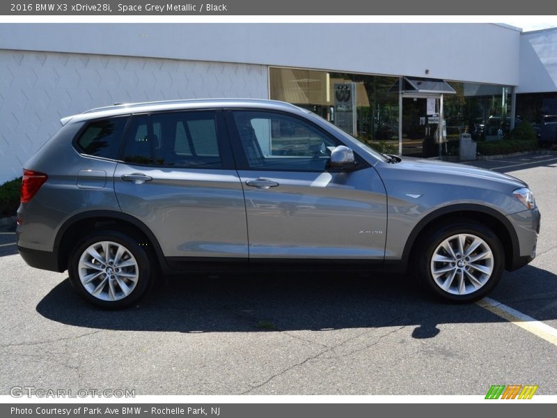 Space Grey Metallic / Black 2016 BMW X3 xDrive28i