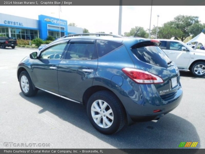 Graphite Blue / Beige 2014 Nissan Murano S