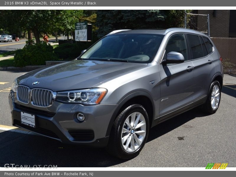 Space Grey Metallic / Black 2016 BMW X3 xDrive28i