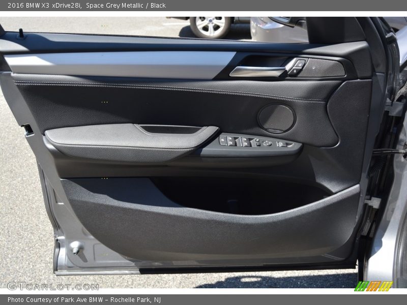 Space Grey Metallic / Black 2016 BMW X3 xDrive28i