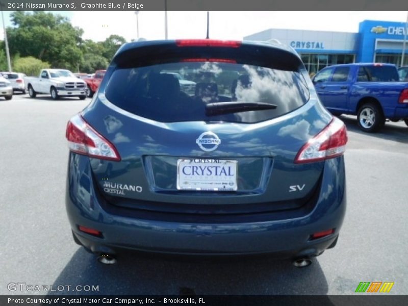 Graphite Blue / Beige 2014 Nissan Murano S