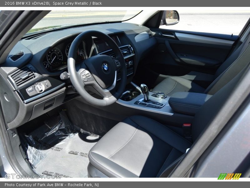 Space Grey Metallic / Black 2016 BMW X3 xDrive28i