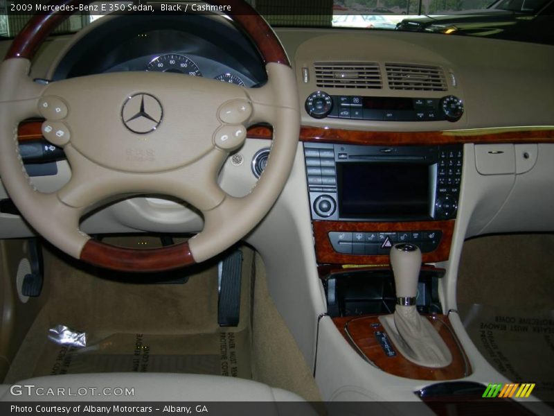 Black / Cashmere 2009 Mercedes-Benz E 350 Sedan