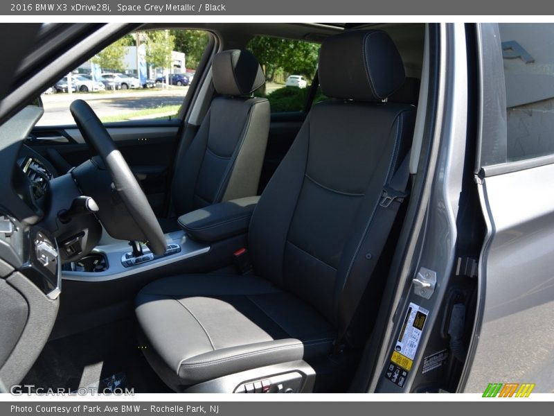 Space Grey Metallic / Black 2016 BMW X3 xDrive28i