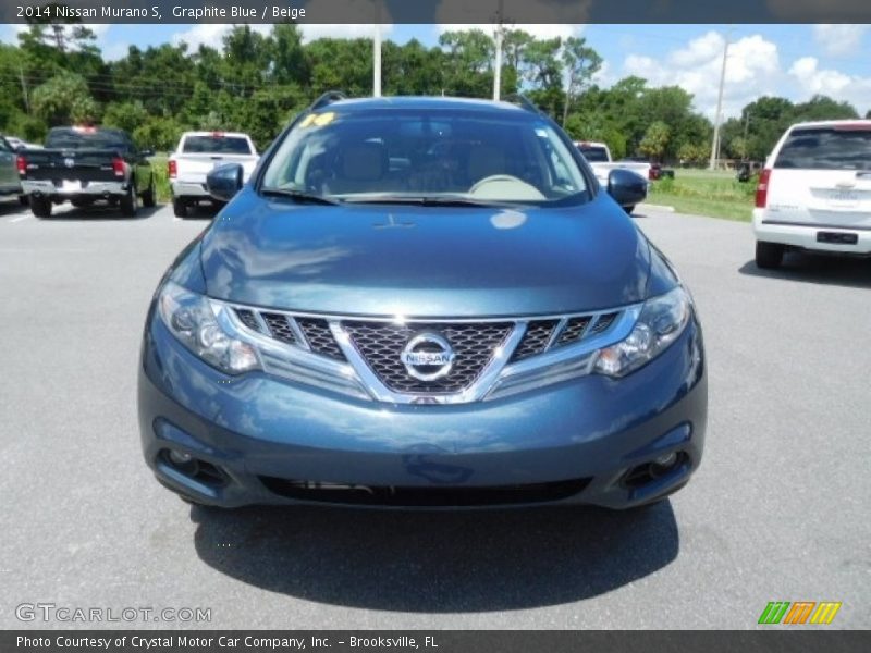 Graphite Blue / Beige 2014 Nissan Murano S