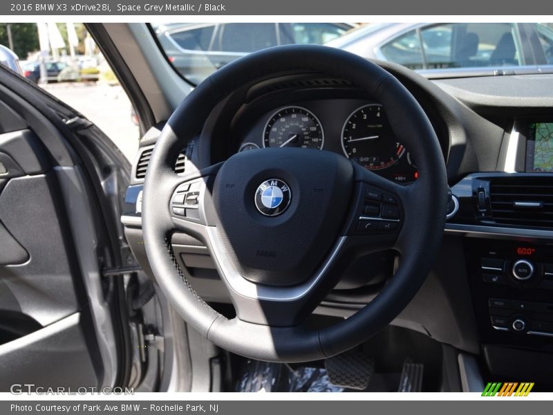 Space Grey Metallic / Black 2016 BMW X3 xDrive28i