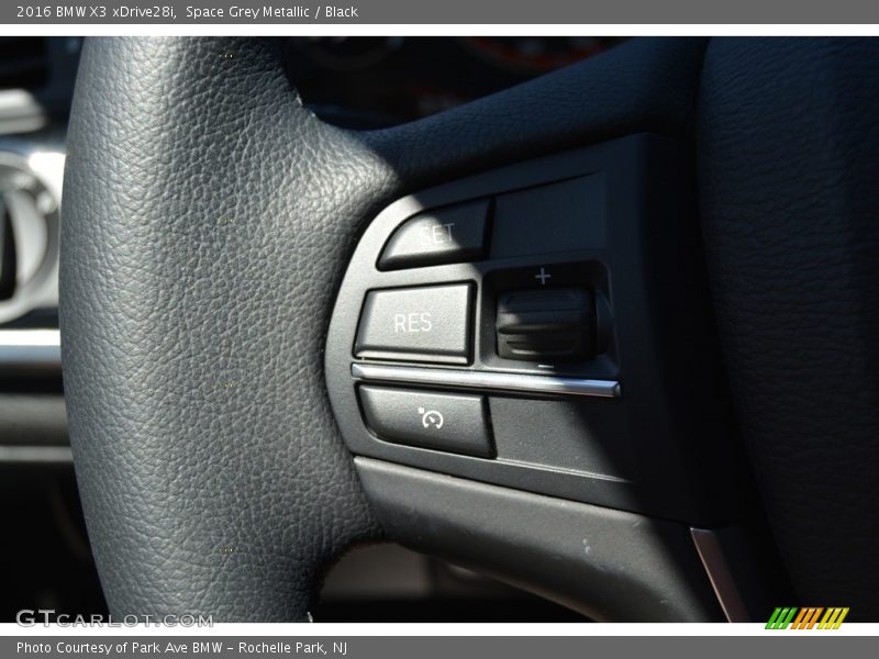 Space Grey Metallic / Black 2016 BMW X3 xDrive28i