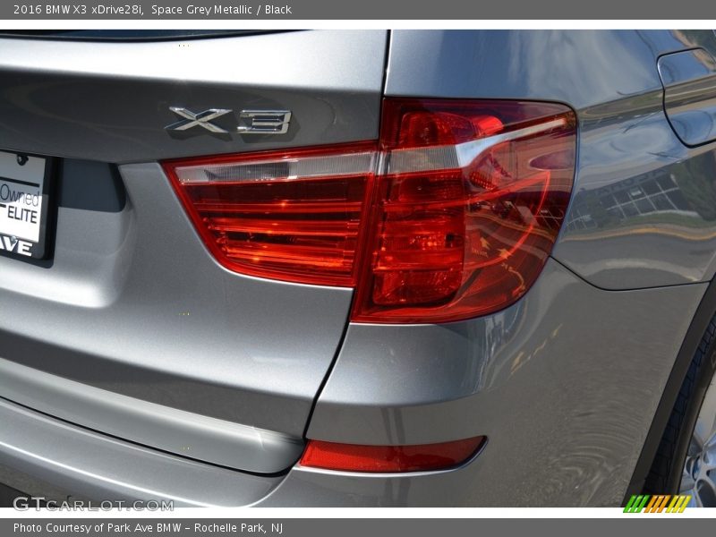Space Grey Metallic / Black 2016 BMW X3 xDrive28i