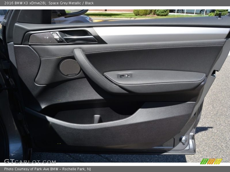 Space Grey Metallic / Black 2016 BMW X3 xDrive28i