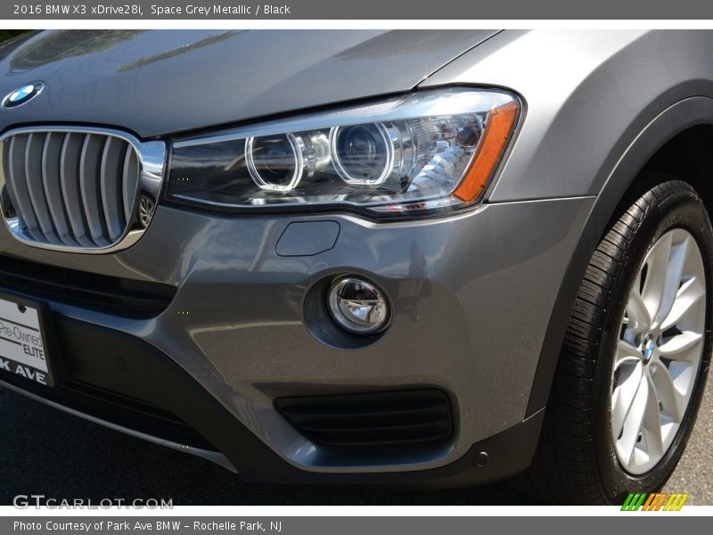 Space Grey Metallic / Black 2016 BMW X3 xDrive28i