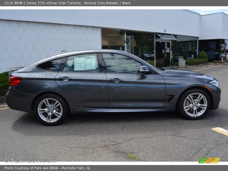 Mineral Grey Metallic / Black 2016 BMW 3 Series 335i xDrive Gran Turismo