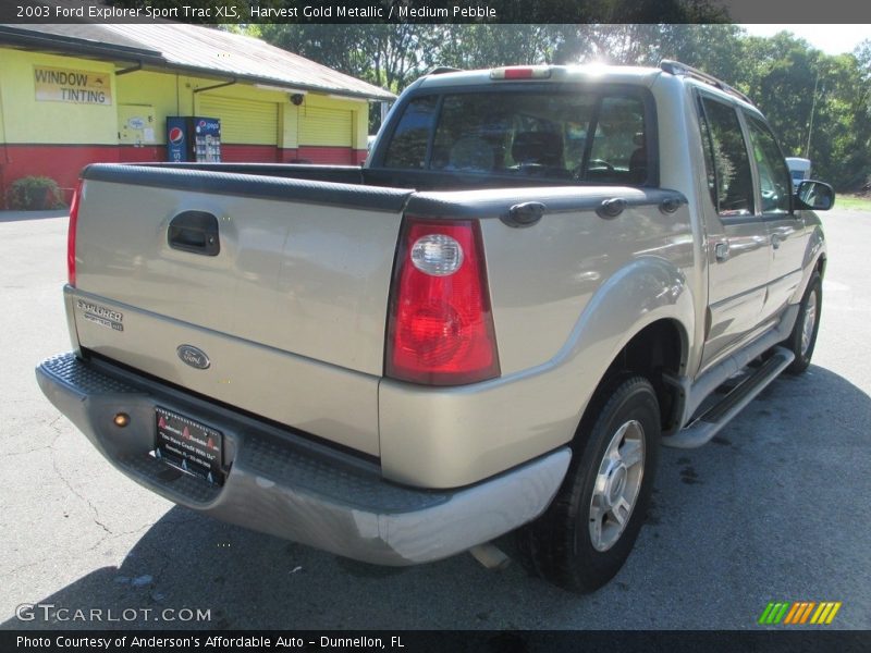 Harvest Gold Metallic / Medium Pebble 2003 Ford Explorer Sport Trac XLS