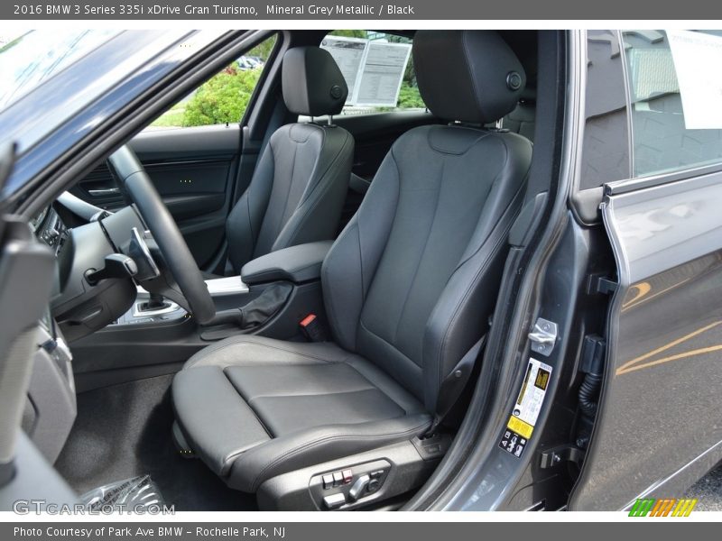 Mineral Grey Metallic / Black 2016 BMW 3 Series 335i xDrive Gran Turismo