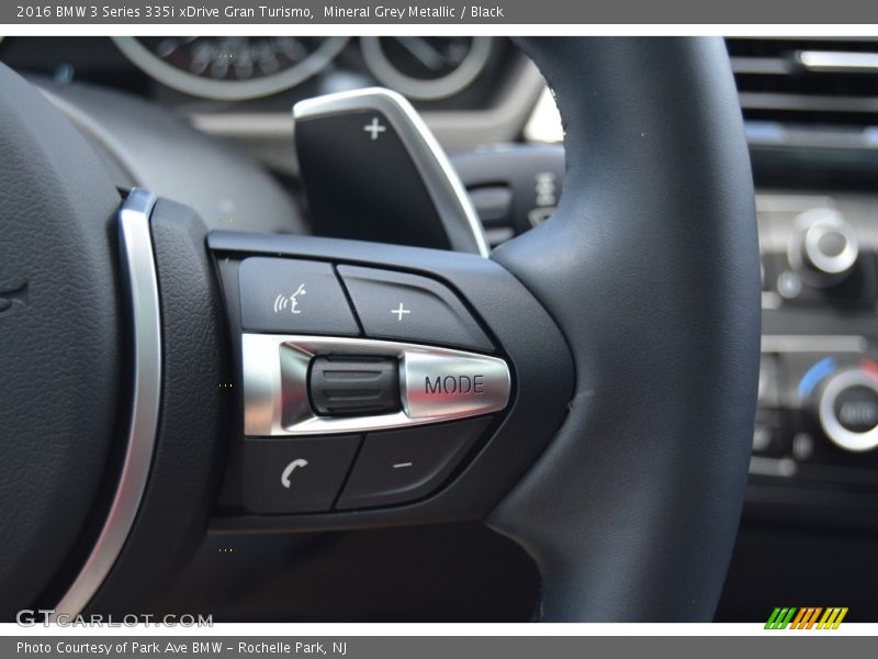Mineral Grey Metallic / Black 2016 BMW 3 Series 335i xDrive Gran Turismo