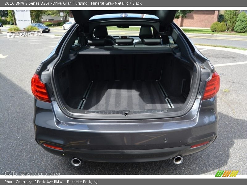 Mineral Grey Metallic / Black 2016 BMW 3 Series 335i xDrive Gran Turismo