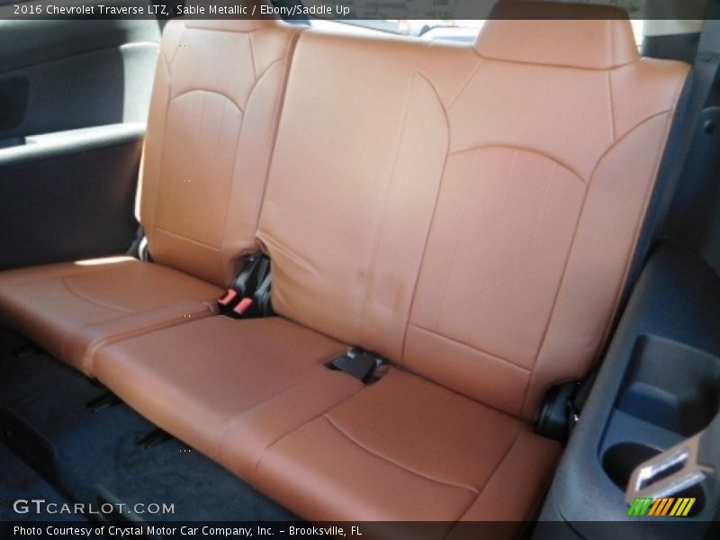 Sable Metallic / Ebony/Saddle Up 2016 Chevrolet Traverse LTZ