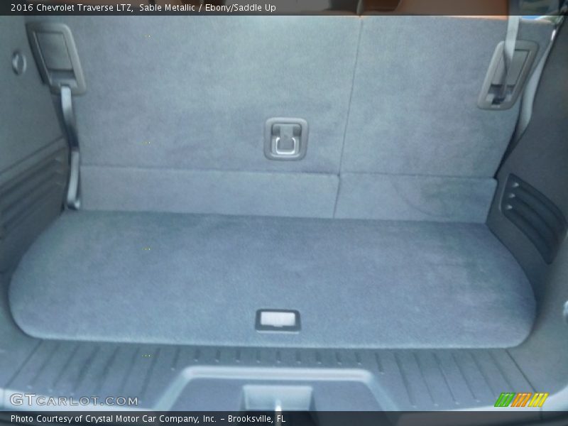 Sable Metallic / Ebony/Saddle Up 2016 Chevrolet Traverse LTZ