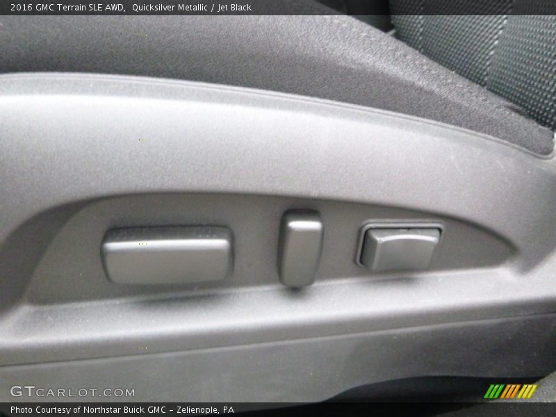 Quicksilver Metallic / Jet Black 2016 GMC Terrain SLE AWD