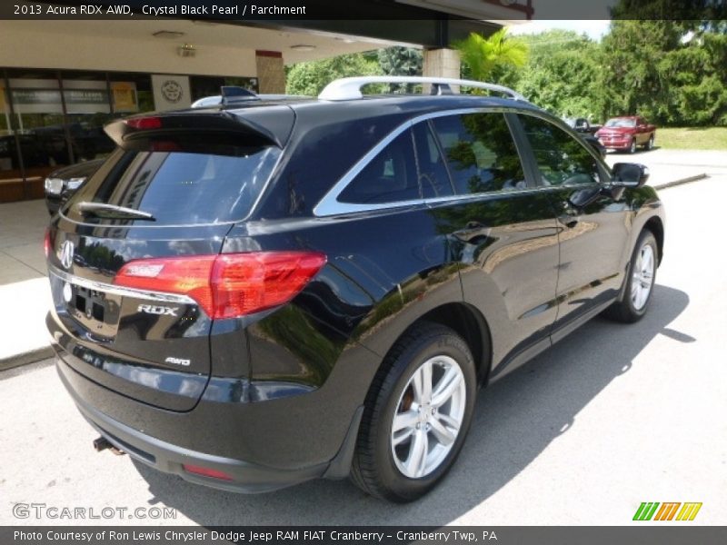 Crystal Black Pearl / Parchment 2013 Acura RDX AWD