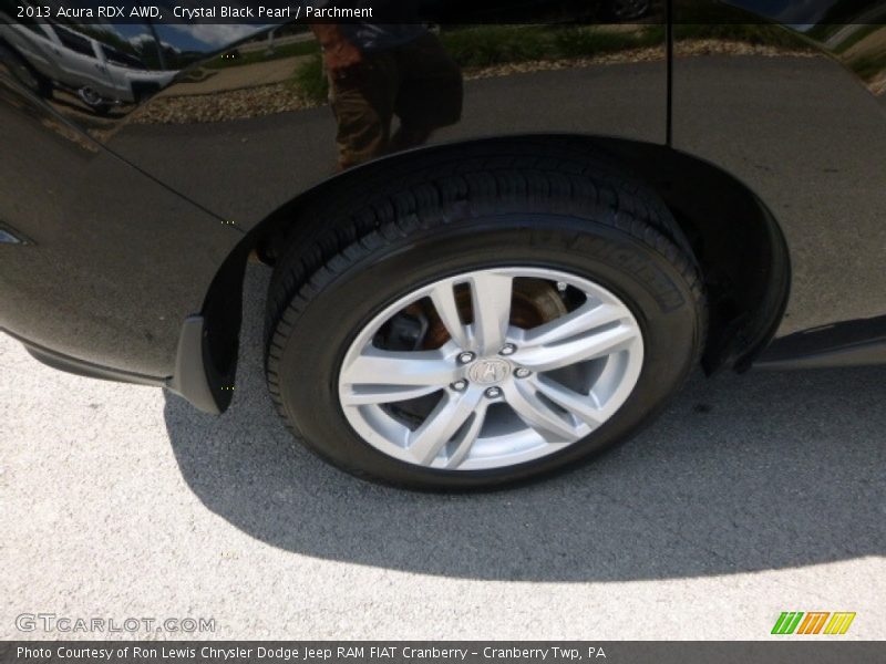 Crystal Black Pearl / Parchment 2013 Acura RDX AWD