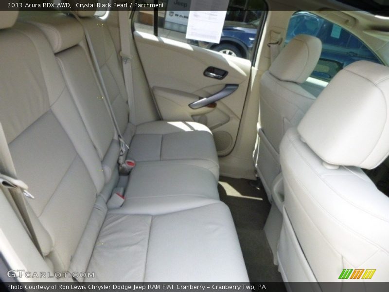 Crystal Black Pearl / Parchment 2013 Acura RDX AWD