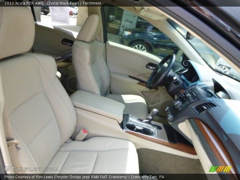 Crystal Black Pearl / Parchment 2013 Acura RDX AWD