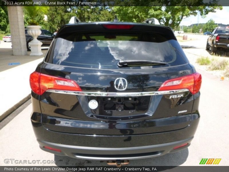 Crystal Black Pearl / Parchment 2013 Acura RDX AWD