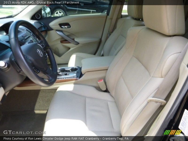 Crystal Black Pearl / Parchment 2013 Acura RDX AWD