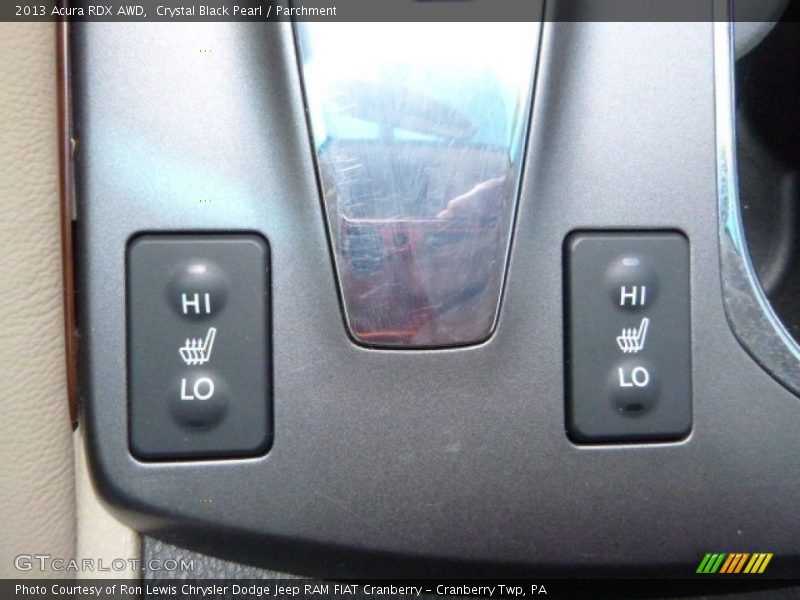 Crystal Black Pearl / Parchment 2013 Acura RDX AWD