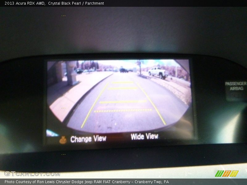 Crystal Black Pearl / Parchment 2013 Acura RDX AWD