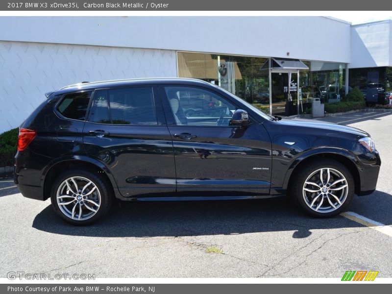  2017 X3 xDrive35i Carbon Black Metallic
