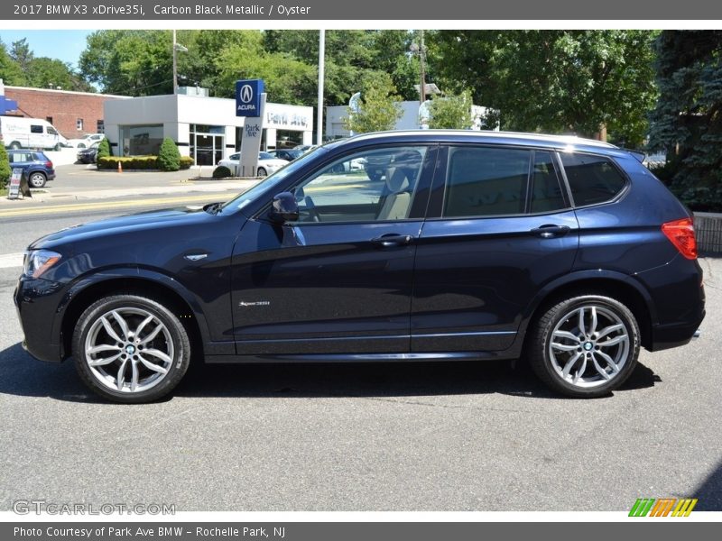 2017 X3 xDrive35i Carbon Black Metallic