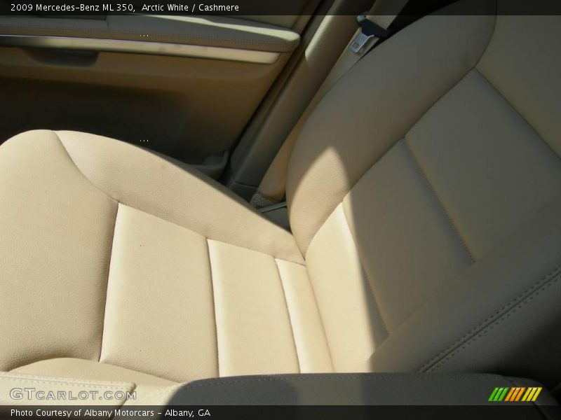 Arctic White / Cashmere 2009 Mercedes-Benz ML 350