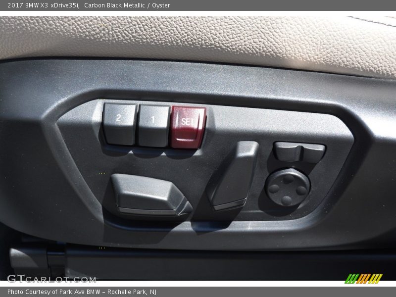 Controls of 2017 X3 xDrive35i