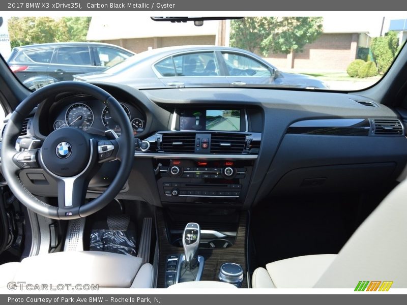 Dashboard of 2017 X3 xDrive35i