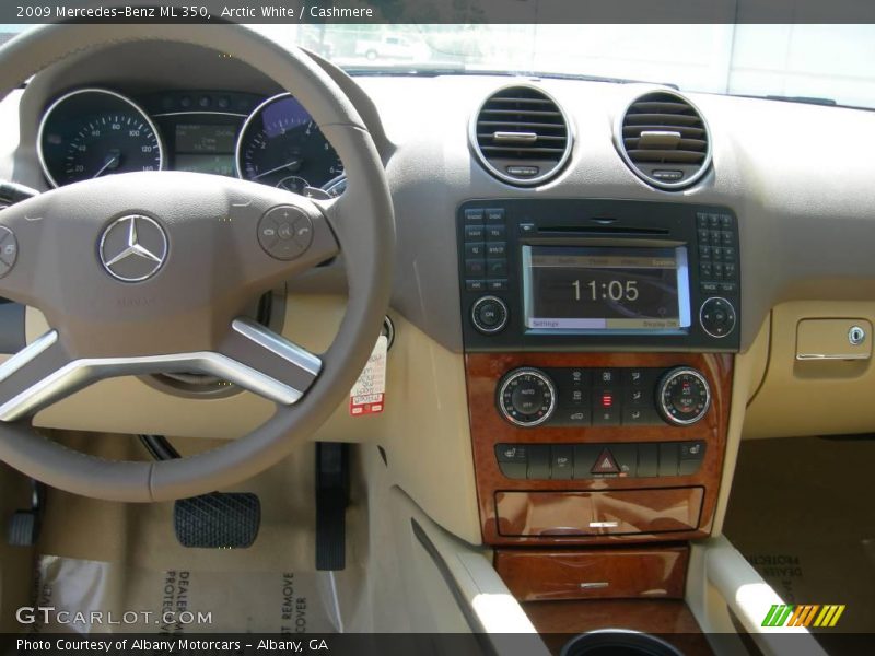Arctic White / Cashmere 2009 Mercedes-Benz ML 350